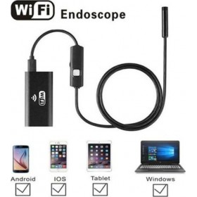 03013LFD00BK Ενδοσκοπική Κάμερα για Κινητό με Καλώδιο 2m 03013LFD00BK Ενδοσκοπική Κάμερα για Κινητό με Καλώδιο 2m