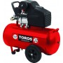 Toros TM 50/2.5 Μονοφασικό Κομπρεσέρ Αέρος με Ισχυ 2.5hp και Αεροφυλάκιο 50lt