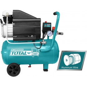 Total TC255061E Μονοφασικό Κομπρεσέρ Αέρος με Ισχυ 2.5hp και Αεροφυλάκιο 50lt