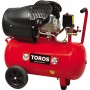 Toros 40146 Μονοφασικό Κομπρεσέρ Αέρος με Ισχυ 3hp και Αεροφυλάκιο 50lt