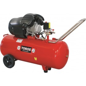 Toros TM 100/3 Μονοφασικό Κομπρεσέρ Αέρος με Ισχυ 3hp και Αεροφυλάκιο 100lt Toros TM 100/3 Μονοφασικό Κομπρεσέρ Αέρος με Ισχυ 3hp και Αεροφυλάκιο 100lt