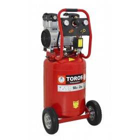 Toros Monoblock Μονοφασικό Κομπρεσέρ Αέρος με Ισχύ 2hp και Αεροφυλάκιο 50lt Toros Monoblock Μονοφασικό Κομπρεσέρ Αέρος με Ισχύ 2hp και Αεροφυλάκιο 50lt