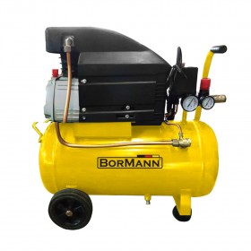 Bormann BAT5002 Κομπρεσέρ Αέρος με Ισχύ 2hp και Αεροφυλάκιο 24lt