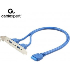 Cablexpert Dual USB 3.0 Receptacle
