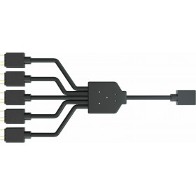 CoolerMaster Addressable RGB 1-to-5 Splitter Cable CoolerMaster Addressable RGB 1-to-5 Splitter Cable