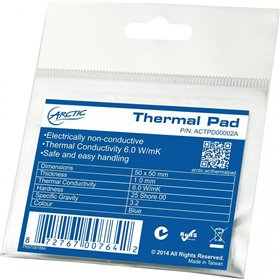 Arctic Thermal Pad 50 x 50 x 1.0 mm