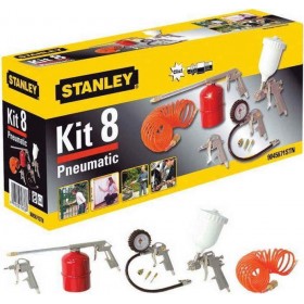 Stanley 9045617 STN Κιτ Εργαλείων Αέρος Με Αξεσουάρ 8 Τεμαχίων Stanley 9045617 STN Κιτ Εργαλείων Αέρος Με Αξεσουάρ 8 Τεμαχίων