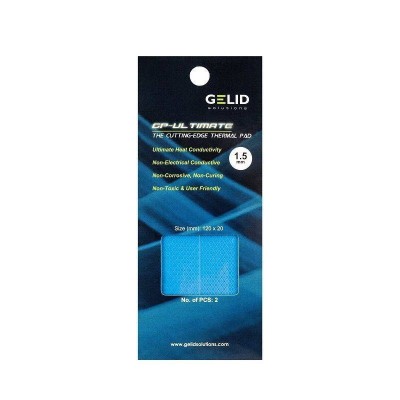 Gelid Solutions GP-Ultimate Thermal Pad 120x20x1.5mm - Value Pack (2 pieces) 15 W/mK