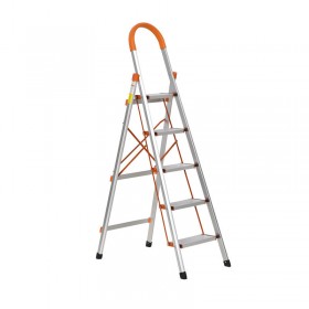 HomCom Σκάλα Αλουμινίου με 4+1 Σκαλοπάτια 165cmΚωδικός: B72-031 