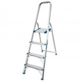 Total Σκάλα Αλουμινίου Σκάλα Αλουμινίου με 3+1 Σκαλοπάτια 260cmΚωδικός: THLAD06041 