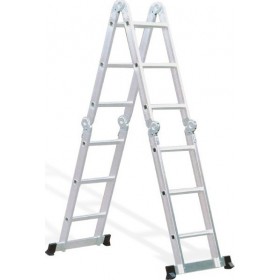Multiladder Πολυμορφική Σκάλα Αλουμινίου 4x3 CM103AL