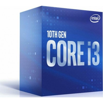 Intel Core i3-10100F 3.6GHz Επεξεργαστής 4 Πυρήνων για Socket 1200 σε Κουτί με Ψύκτρα