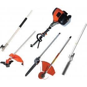 Gardy GPM-5251 Πολυμηχάνημα Κήπου Βενζίνης με Κονταροπρίονο, Χλοοκοπτικό και Μπορντουροψάλιδο