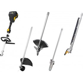 Texas BMZ5800 Πολυμηχάνημα Κήπου Μπαταρίας με Κονταροπρίονο, Χλοοκοπτικό και Μπορντουροψάλιδο