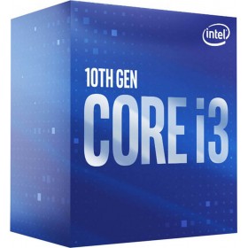 Intel Core i3-10100 3.6GHz Επεξεργαστής 4 Πυρήνων για Socket 1200 σε Κουτί με Ψύκτρα Intel Core i3-10100 3.6GHz Επεξεργαστής 4 Πυρήνων για Socket 1200 σε Κουτί με Ψύκτρα
