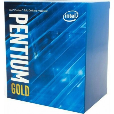 Intel Pentium Dual Core Gold G6400 4GHz Επεξεργαστής 2 Πυρήνων για Socket 1200 σε Κουτί με Ψύκτρα