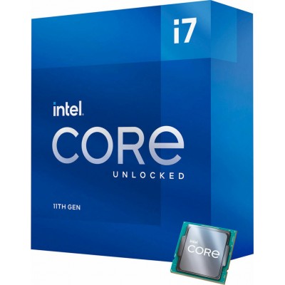 Intel Core i7-11700K 3.6GHz Επεξεργαστής 8 Πυρήνων για Socket 1200 σε Κουτί