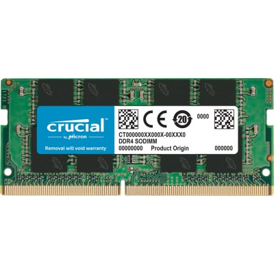 Crucial 8GB DDR4 RAM με Συχνότητα 3200MHz για LaptopΚωδικός: CT8G4SFRA32A 