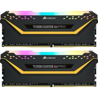 Corsair Vengeance RGB Pro 16GB DDR4 RAM με 2 Modules (2x8GB) και Συχνότητα 3200MHz για DesktopΚωδικός: CMW16GX4M2C3200C16 