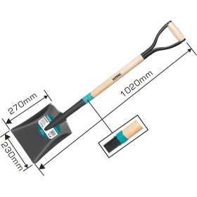 Total THTHW0102 Φτυάρι Ίσιο