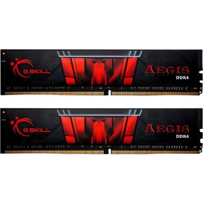 G.Skill Aegis 32GB DDR4 RAM με 2 Modules (2x16GB) και Συχνότητα 3200MHz για DesktopΚωδικός: F4-3200C16D-32GIS 