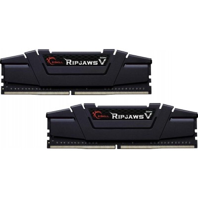 G.Skill Ripjaws V 32GB DDR4 RAM με 2 Modules (2x16GB) και Συχνότητα 3200MHz για DesktopΚωδικός: F4-3200C16D-32GVK 