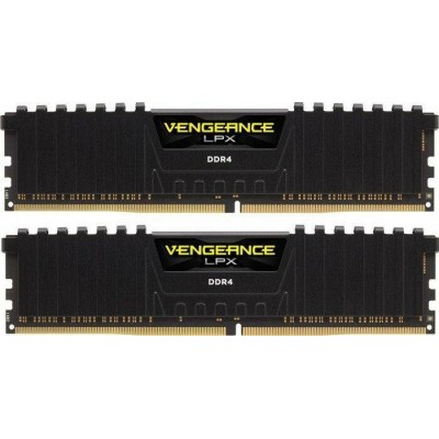 Corsair 16GB DDR4 RAM με 2 Modules (2x8GB) και Συχνότητα 3000MHz για DesktopΚωδικός: CMK16GX4M2D3000C16 