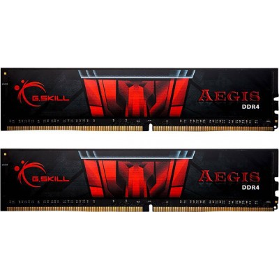 G.Skill Aegis 32GB DDR4 RAM με 2 Modules (2x16GB) και Συχνότητα 3000MHz για DesktopΚωδικός: F4-3000C16D-32GISB 