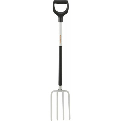 Fiskars Light Digging Fork and Spade Πηρούνα Κήπου Χειρός 4 Δοντιών 113cm