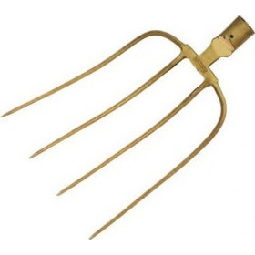 Δικράνι πηρούνα MARTIN χρυσά 22620 με ολικό μήκος 43 εκατοστά και 4 δόντια Δικράνι πηρούνα MARTIN χρυσά 22620 με ολικό μήκος 43 εκατοστά και 4 δόντια