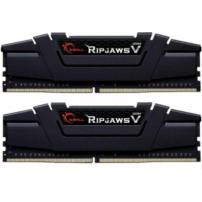 G.Skill Ripjaws V 32GB DDR4 RAM με 2 Modules (2x16GB) και Συχνότητα 3600MHz για DesktopΚωδικός: F4-3600C16D-32GVKC 