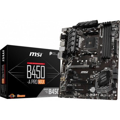 MSI B450-A Pro Max Motherboard ATX με AMD AM4 Socket