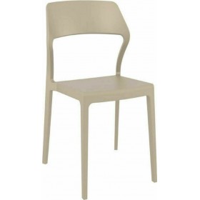 Καρέκλα Εξωτερικού Χώρου Πολυπροπυλενίου Snow Taupe 52x56x83εκ.Κωδικός: 20-0157  Καρέκλα Εξωτερικού Χώρου Πολυπροπυλενίου Snow Taupe 52x56x83εκ.Κωδικός: 20-0157