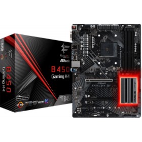 Asrock Fatal1ty B450 Gaming K4 Motherboard ATX με AMD AM4 Socket Asrock Fatal1ty B450 Gaming K4 Motherboard ATX με AMD AM4 Socket