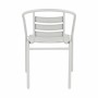 Καρέκλα Εξωτερικού Χώρου Μεταλλική Laura Λευκή 54x59x73εκ.Κωδικός: HM5037.02 