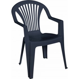 Καρέκλα Εξωτερικού Χώρου Πλαστική Lido Γκρι 57x45x85εκ.Κωδικός: Ε327,2 