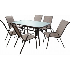Σετ Τραπεζαρίας Εξωτερικού Χώρου 7τμχΚωδικός: HM5119.02 