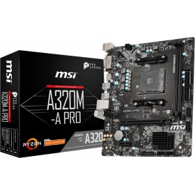 MSI A320M-A Pro Motherboard Micro ATX με AMD AM4 Socket