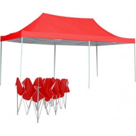 Κιόσκι Πτυσσόμενο Κόκκινο 3x6mΚωδικός: HOP1000737-2 