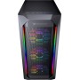 Cougar MX410 Mesh-G RGB Gaming Midi Tower Κουτί Υπολογιστή με Πλαϊνό Παράθυρο Μαύρο