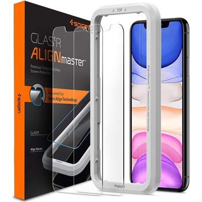 Spigen ALIGNmaster Tempered Glass (iPhone 11)