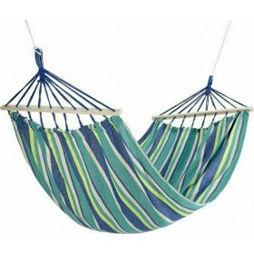 Nils Camp NC9001 Αιώρα Διπλή Γαλάζια 200x70εκ. Nils Camp NC9001 Αιώρα Διπλή Γαλάζια 200x70εκ.