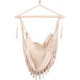 Inart Αιώρα Κάθισμα Μπεζ 130x100εκ. Inart Αιώρα Κάθισμα Μπεζ 130x100εκ.