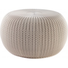 Σκαμπό Πλαστικό Cosy Μπεζ 57x57x31εκ.