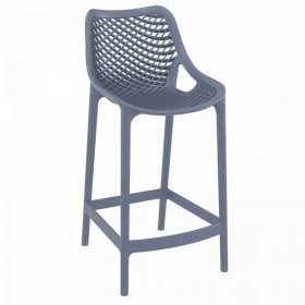 Σκαμπό Μπαρ Πολυπροπυλενίου Air Bar 65 Dark Grey 44x51x65εκ. Σκαμπό Μπαρ Πολυπροπυλενίου Air Bar 65 Dark Grey 44x51x65εκ.