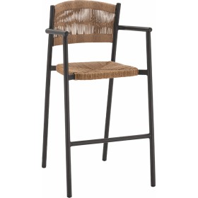 Σκαμπό Μπαρ Αλουμινίου Ανθρακί 55.5x58x107εκ.Κωδικός: HM5785.02 