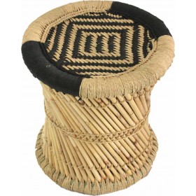 Σκαμπό Rattan Καφέ 36x36x38εκ.Κωδικός: 3-50-492-0005 
