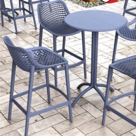 Σκαμπό Μπαρ Πολυπροπυλενίου Air Bar 75 Γκρι 45x53x105εκ. Σκαμπό Μπαρ Πολυπροπυλενίου Air Bar 75 Γκρι 45x53x105εκ.