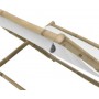 Σεζλόνγκ Μπαμπού με Λευκό Ύφασμα 120x135x120cmΚωδικός: 3-50-561-0022 