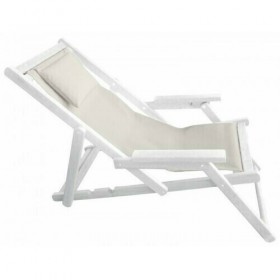 Σεζλόνγκ 5248G Ξύλινη Λευκό Αντικέ / Εκρού 148x60x90cm Σεζλόνγκ 5248G Ξύλινη Λευκό Αντικέ / Εκρού 148x60x90cm